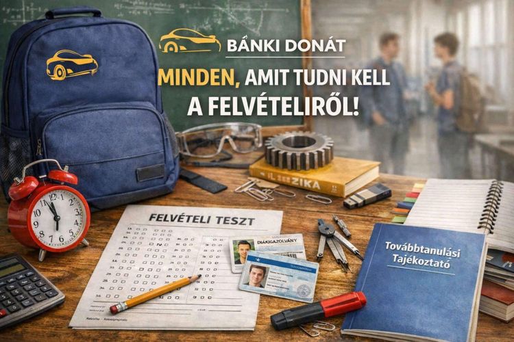 Minden amit a felvételiről tudni kell - 2026