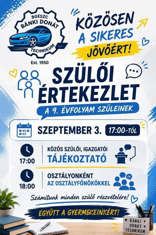 Szülői értekezletek