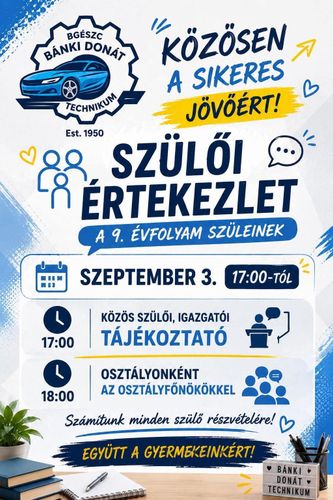 Szülői értekezletek